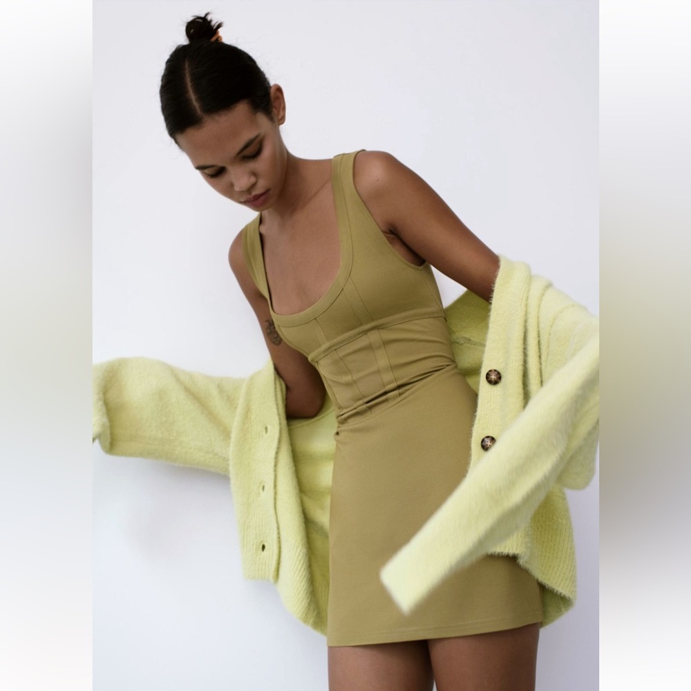 Urban Outfitters Ramona Corset Mini Dress - Size L